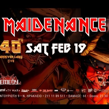 Maidenance live at Remedy! The Number of the Beast - 40th anniversary live