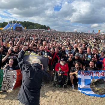 Iron Maiden the Greek FC in Donington 11/06/2022