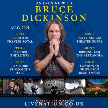 An Evening with Bruce Dickinson 2021