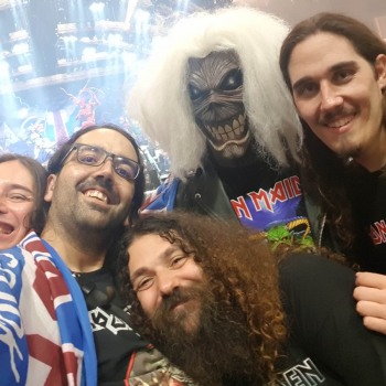 Το Iron Maiden the Greek FC στο Λονδίνο 11/08/2018