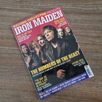 Iron Maiden the Greek FC featured on Record Collector Magazine