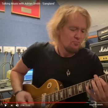 Talking Music with Adrian Smith - Gangland