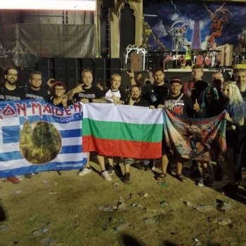 Iron Maiden the Greek FC at Rockwave Festival 20/07/2018