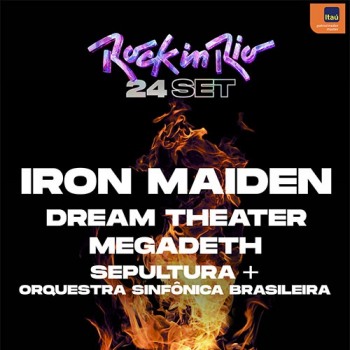 Iron Maiden return to Rock In Rio