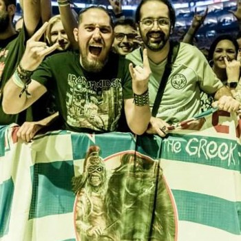 Το Iron Maiden the Greek FC στο Λονδίνο 08/07/2023