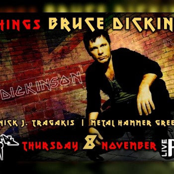 All Things Bruce Dickinson ★ On Decks: Nick J. Tragakis