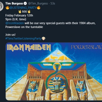 Tim's Twitter listening party