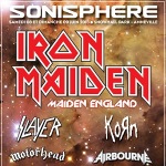 Slayer and Korn with Iron Maiden in France