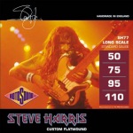 Steve Harris' signature bass strings improved by Rotosound