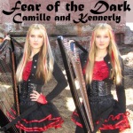 Fear of the Dark from twins, Camille and Kennerly Kitt on Harps