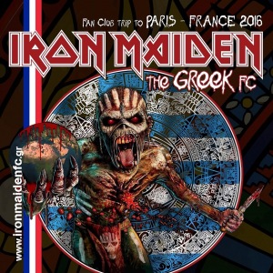 Iron Maiden the Greek FC trip to Paris!