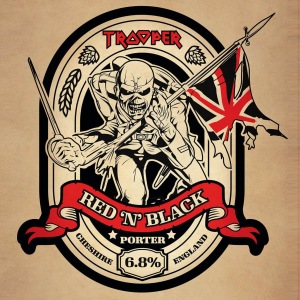 New beer is coming Trooper Red 'N' Black