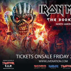 Οι Iron Maiden επιστρέφουν με το Book of Souls στην Βόρειο Αμερική το 2017