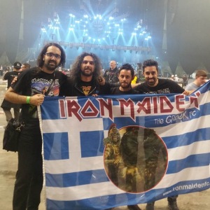 Το Iron Maiden the Greek FC στο Σέφιλντ 10/05/2017