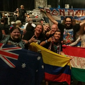 Iron Maiden the Greek FC at Mansfield 19/07/2017